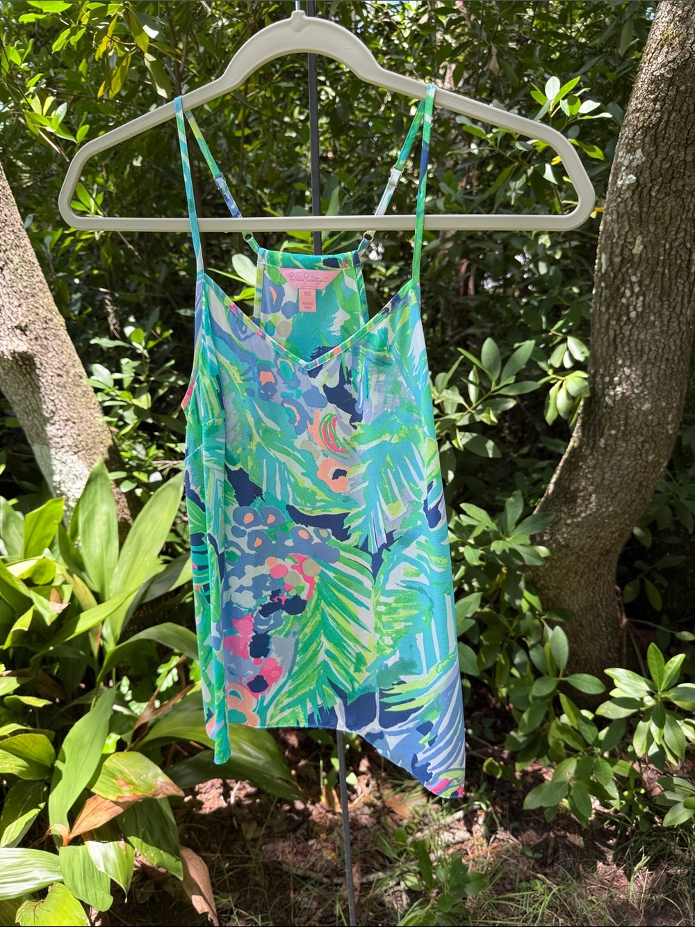 Lilly Pulitzer Multicolor Tropical Silk Cami